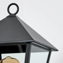 Anfei Eclairage de chemin Noir, 1 lumière, Détecteur de mouvement