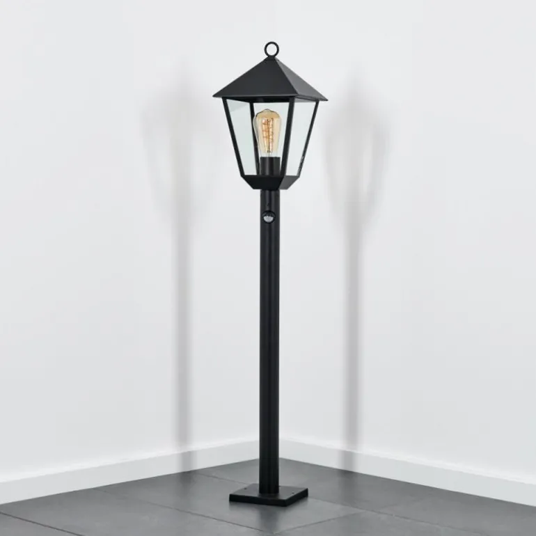 Anfei Eclairage de chemin Noir, 1 lumière, Détecteur de mouvement