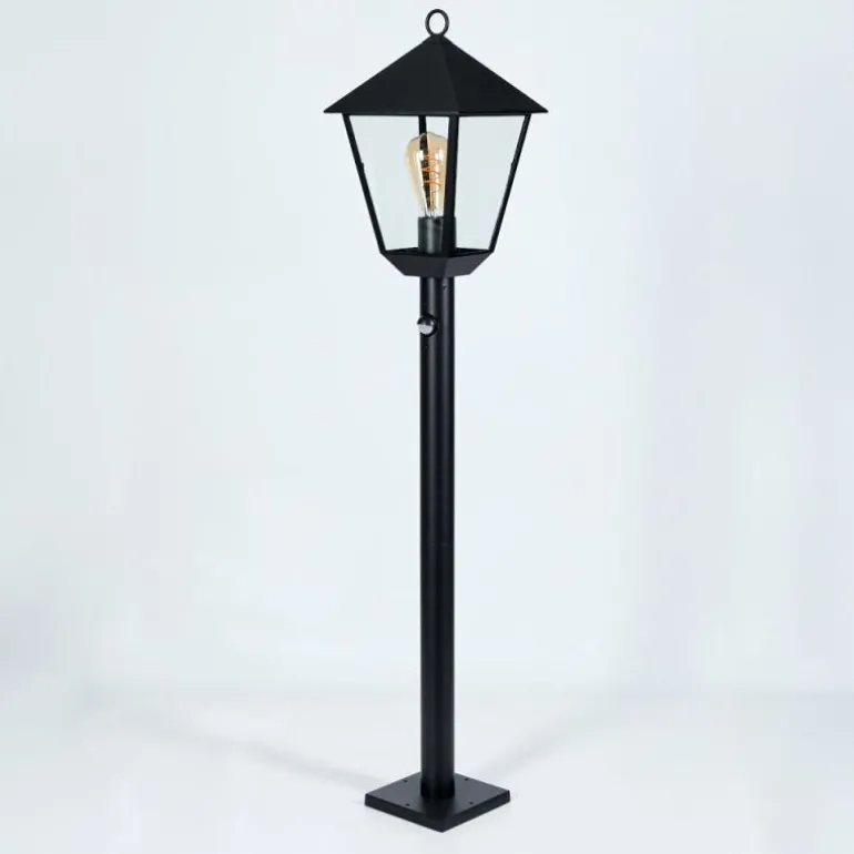 Anfei Eclairage de chemin Noir, 1 lumière, Détecteur de mouvement