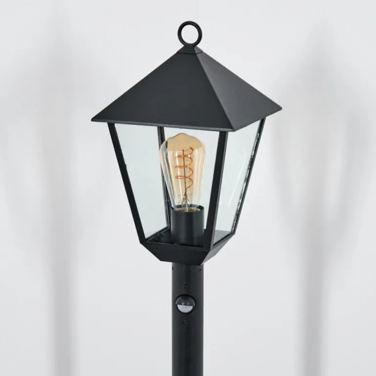 Anfei Eclairage de chemin Noir, 1 lumière, Détecteur de mouvement