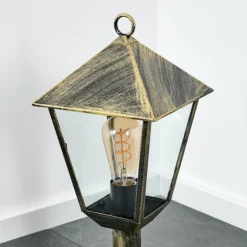 Anfei Eclairage de chemin Brun, Or, 1 lumière