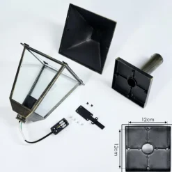 Anfei Eclairage de chemin Brun, Or, 1 lumière