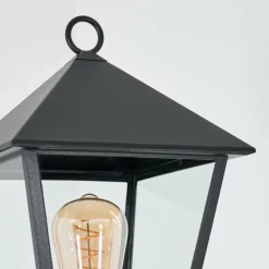 Anfei Eclairage de chemin Noir, 1 lumière