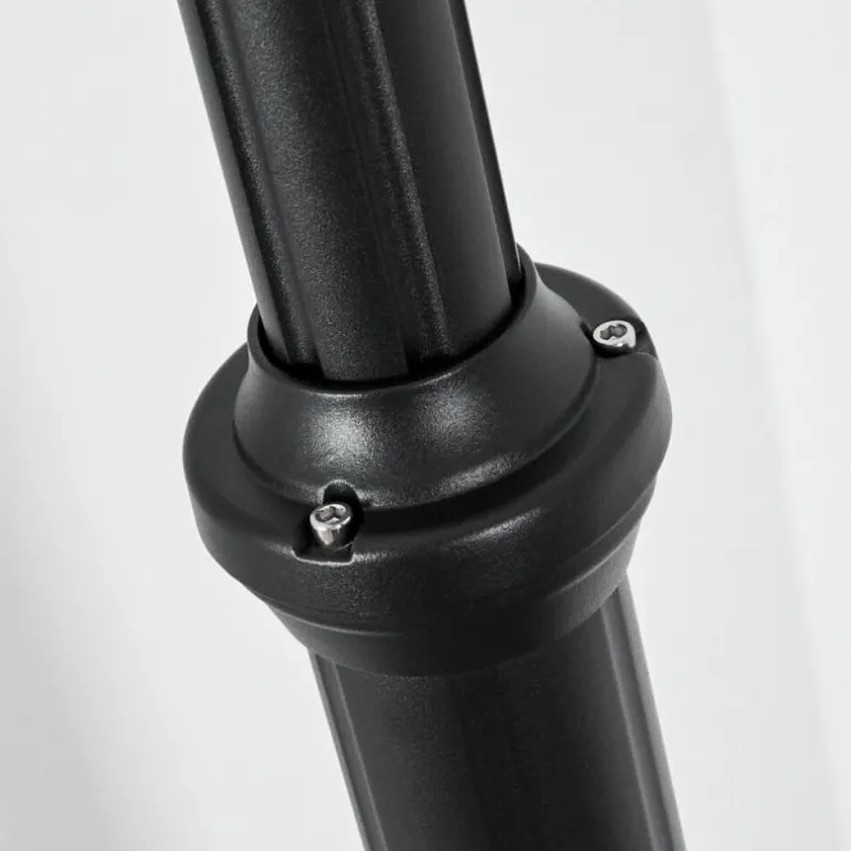 Anfei Eclairage de chemin Noir, 1 lumière