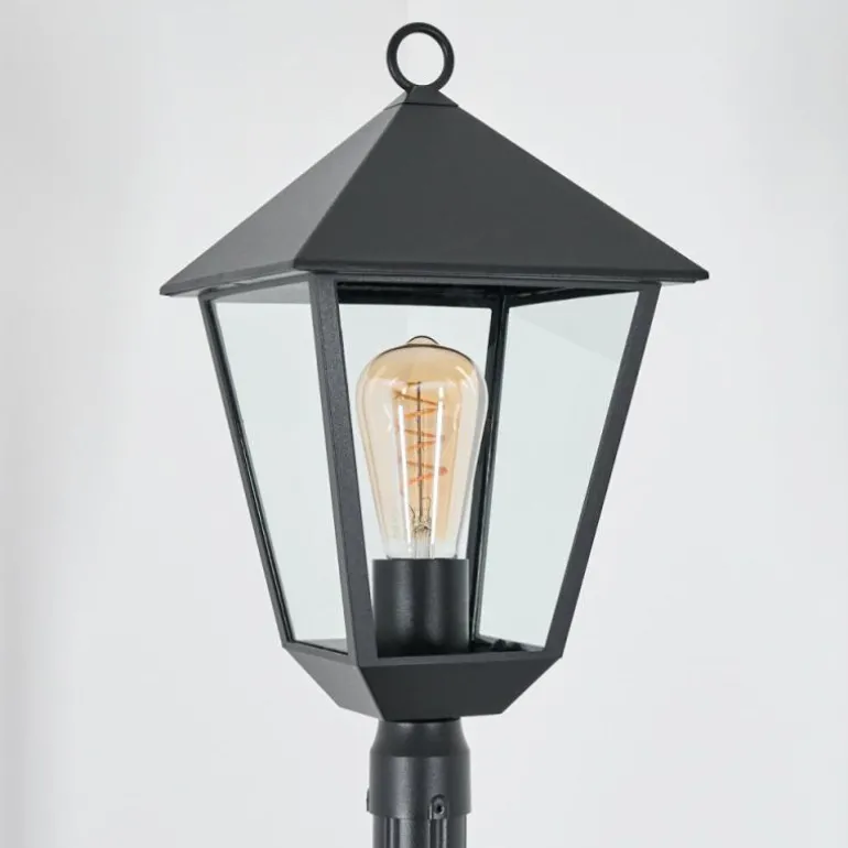 Anfei Eclairage de chemin Noir, 1 lumière