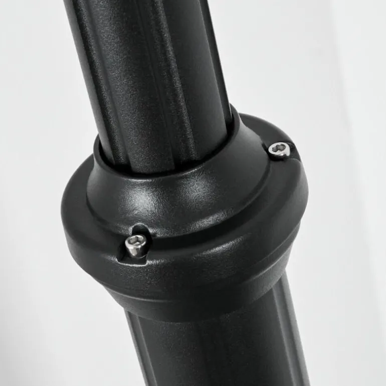 Anfei Eclairage de chemin Noir, 2 lumières