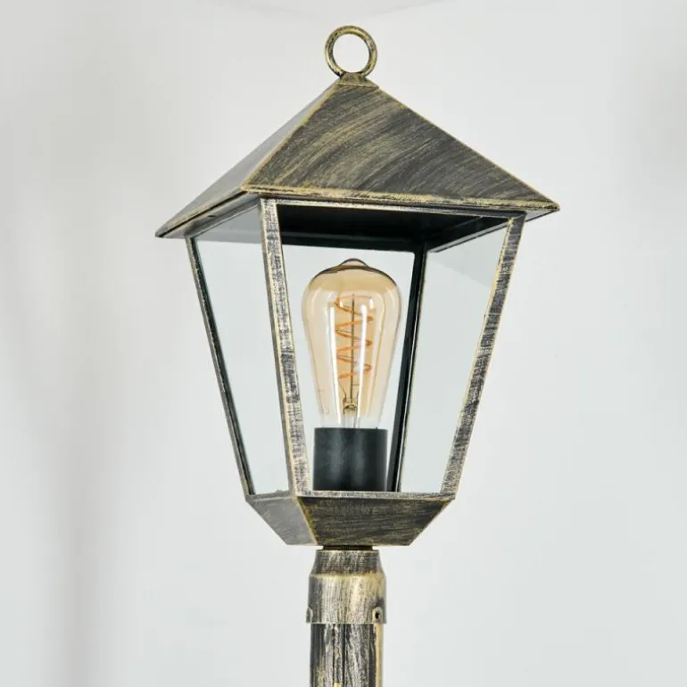 Anfei Eclairage de chemin Or, Noir, 1 lumière