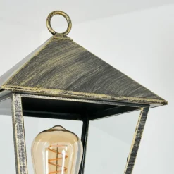 Anfei Eclairage de chemin Or, Noir, 1 lumière