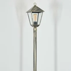 Anfei Eclairage de chemin Or, Noir, 1 lumière