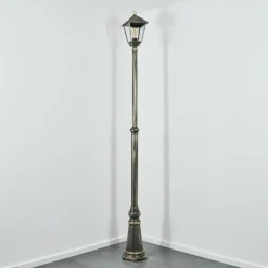 Anfei Eclairage de chemin Or, Noir, 1 lumière