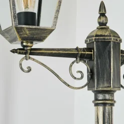 Anfei Eclairage de chemin Or, Noir, 2 lumières