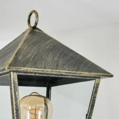 Anfei Eclairage de chemin Or, Noir, 2 lumières