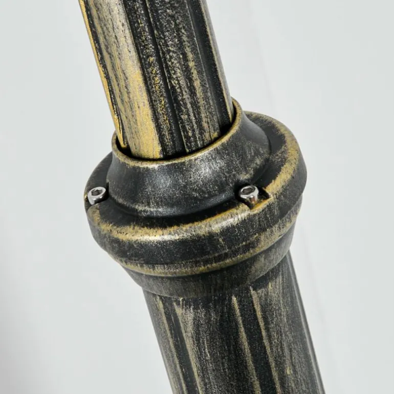 Anfei Eclairage de chemin Or, Noir, 3 lumières