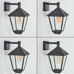 Anfei Lampe murale d´extérieur Noir, 1 lumière