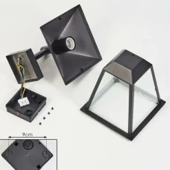 Anfei Lampe murale d´extérieur Noir, 1 lumière