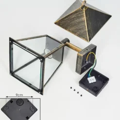 Anfei Lampe murale d´extérieur Brun, Or, 1 lumière