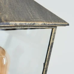 Anfei Lampe murale d´extérieur Brun, Or, 1 lumière