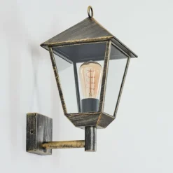 Anfei Lampe murale d´extérieur Brun, Or, 1 lumière