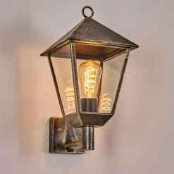 Anfei Lampe murale d´extérieur Brun, Or, 1 lumière