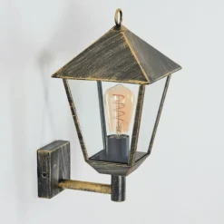 Anfei Lampe murale d´extérieur Brun, Or, 1 lumière