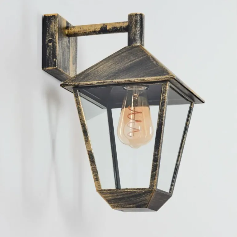 Anfei Lampe murale d´extérieur Brun, Or, 1 lumière