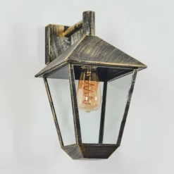 Anfei Lampe murale d´extérieur Brun, Or, 1 lumière