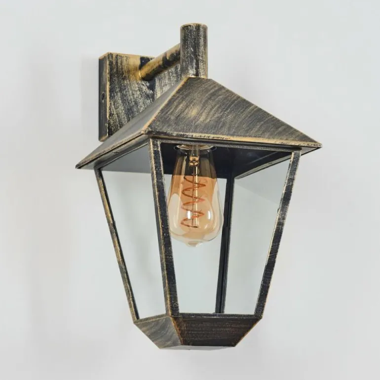 Anfei Lampe murale d´extérieur Brun, Or, 1 lumière