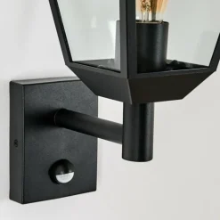 Anfei Lampe murale d´extérieur Noir, 1 lumière, Détecteur de mouvement