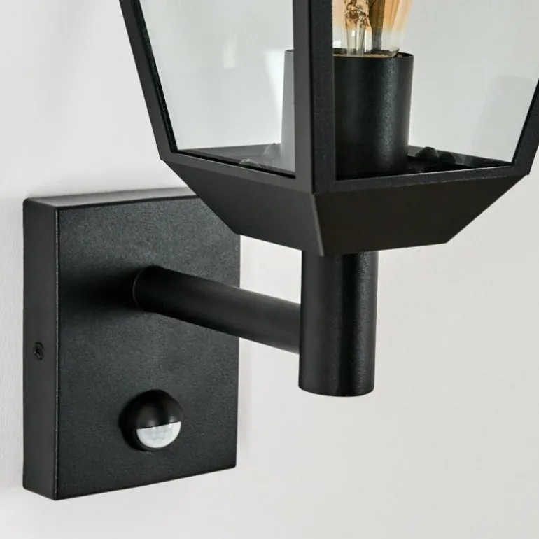 Anfei Lampe murale d´extérieur Noir, 1 lumière, Détecteur de mouvement