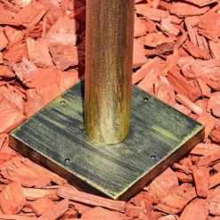 Anfei Luminaire extérieur, Eclairage de chemin Brun, Or, 1 lumière, Détecteur de mouvement