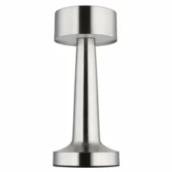 Angelika Lampe à poser Luminaires Globo Lighting LED Nickel mat, 1 lumière