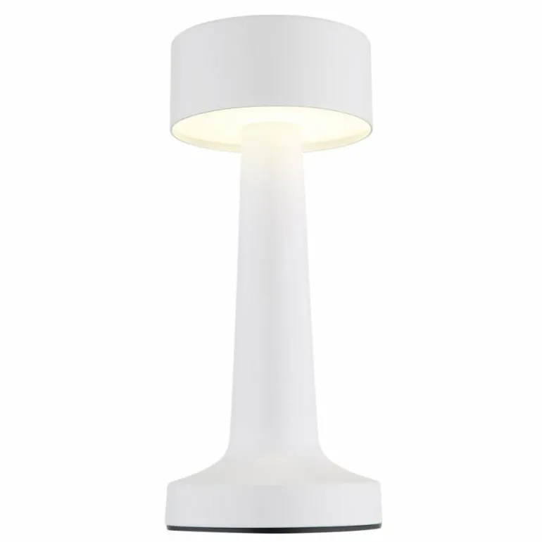 Angelika Lampe à poser Luminaires Globo Lighting LED Blanc, 1 lumière