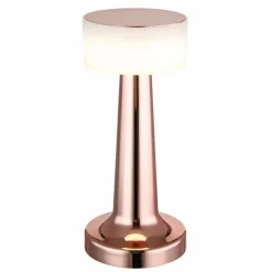 Angelika Lampe à poser Luminaires Globo Lighting LED Cuivre, 1 lumière