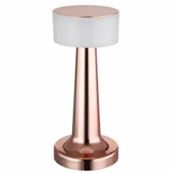 Angelika Lampe à poser Luminaires Globo Lighting LED Cuivre, 1 lumière