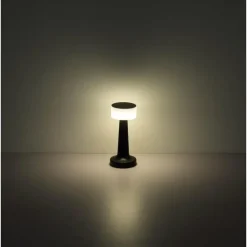 Angelika Lampe à poser Luminaires Globo Lighting LED Noir, 1 lumière