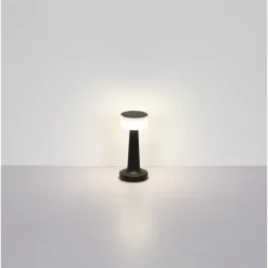 Angelika Lampe à poser Luminaires Globo Lighting LED Noir, 1 lumière