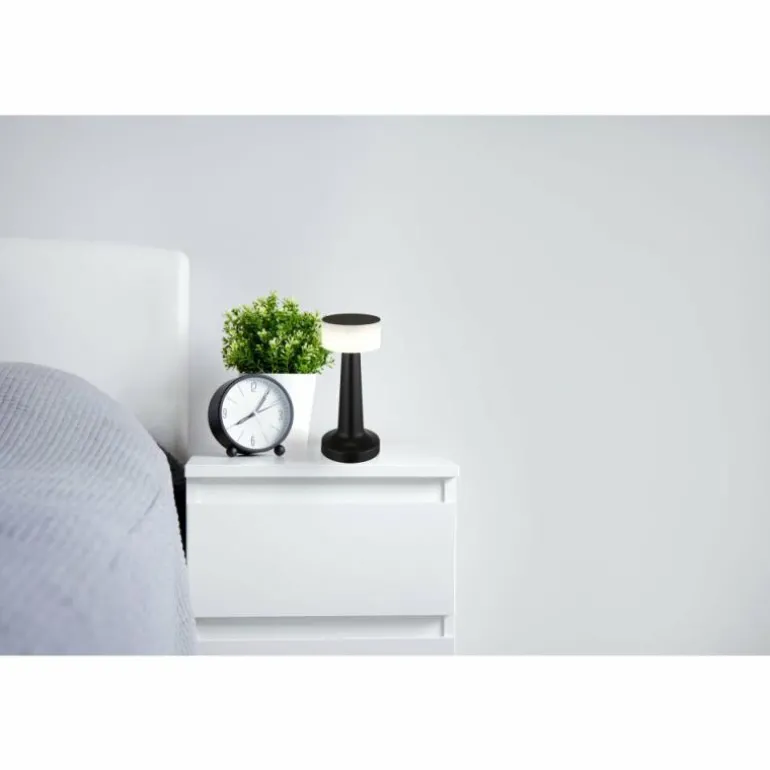 Angelika Lampe à poser Luminaires Globo Lighting LED Noir, 1 lumière