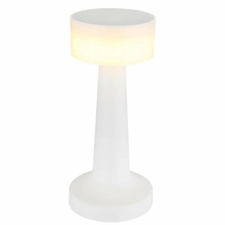 Angelika Lampe à poser Luminaires Globo Lighting LED Blanc, 1 lumière