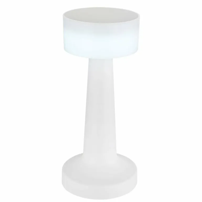 Angelika Lampe à poser Luminaires Globo Lighting LED Blanc, 1 lumière