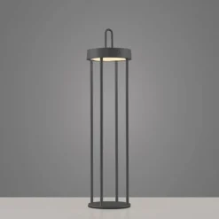 ANSELM Lampadaire Luminaires Leuchten Direkt LED Noir, 1 lumière