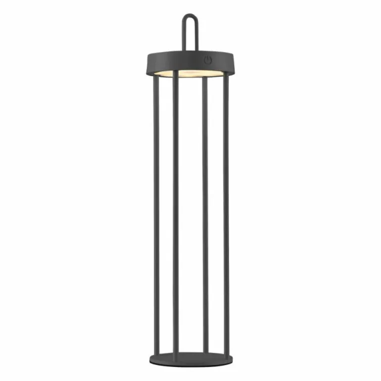 ANSELM Lampadaire Luminaires Leuchten Direkt LED Noir, 1 lumière