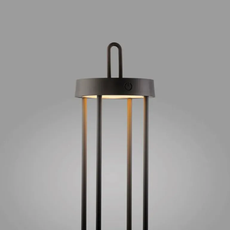 ANSELM Lampadaire Luminaires Leuchten Direkt LED Noir, 1 lumière