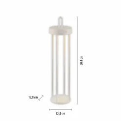 ANSELM Lampadaire Luminaires Leuchten Direkt LED Gris, 1 lumière