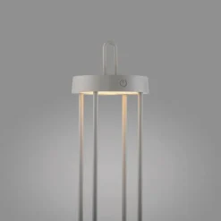 ANSELM Lampadaire Luminaires Leuchten Direkt LED Gris, 1 lumière