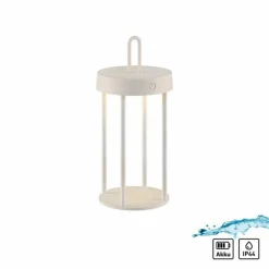 ANSELM Lampe à poser Luminaires Leuchten Direkt LED Gris, 1 lumière