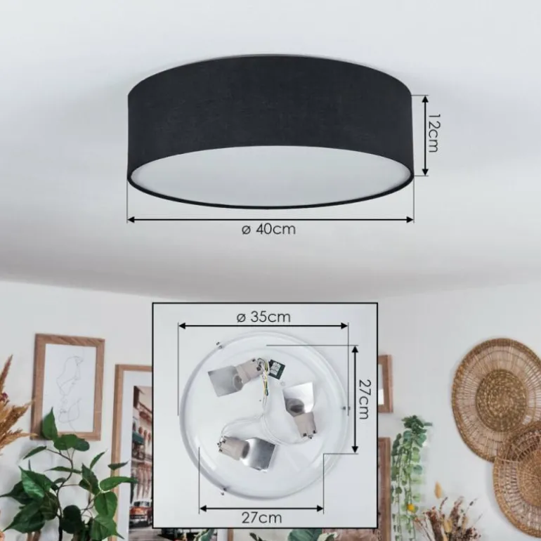 Antillo Plafonnier Blanc, 3 lumières