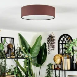 Antillo Plafonnier Brun, Blanc, 3 lumières