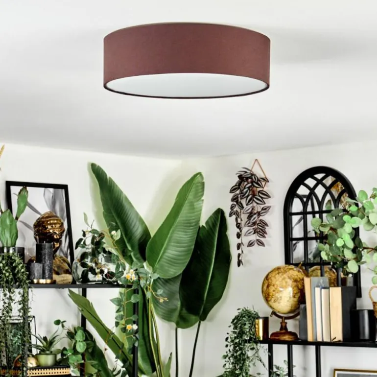 Antillo Plafonnier Brun, Blanc, 3 lumières