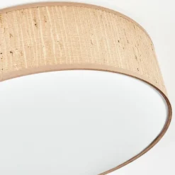 Antillo Plafonnier Brun, Écru, Blanc, 3 lumières