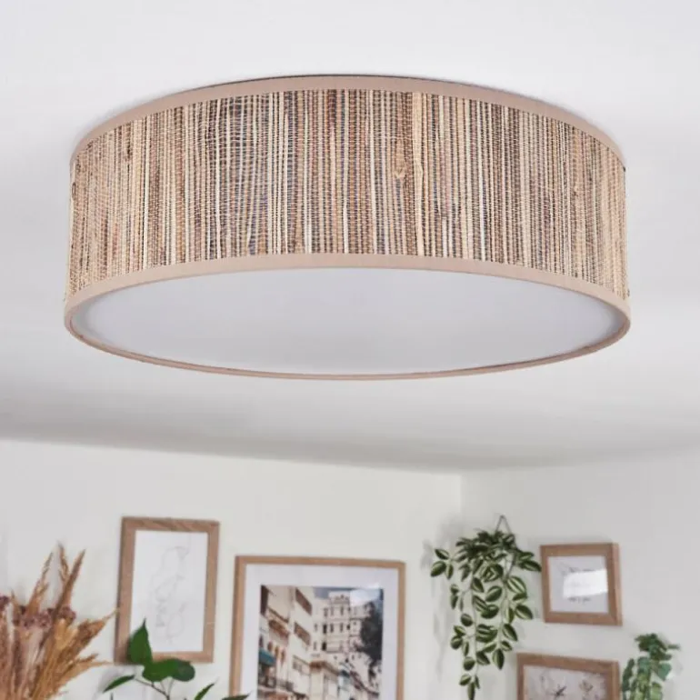 Antillo Plafonnier Nickel mat, 3 lumières